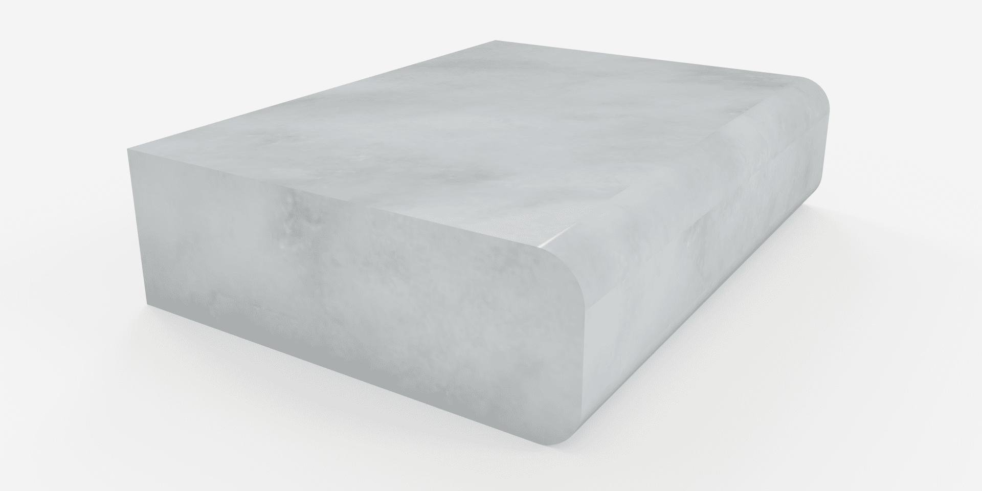 1/4 inch round top and bottom